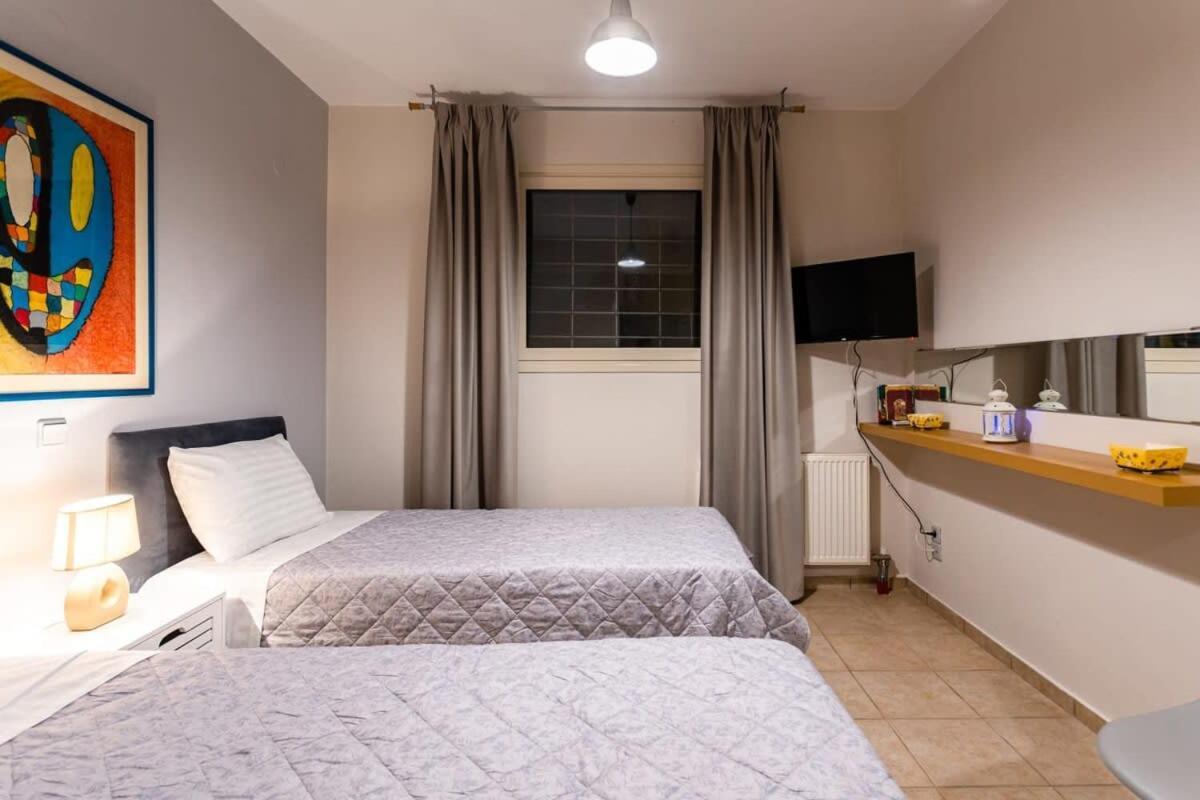 Kitries Summer Getaway - Eden Sandy Suite Kitriai ภายนอก รูปภาพ