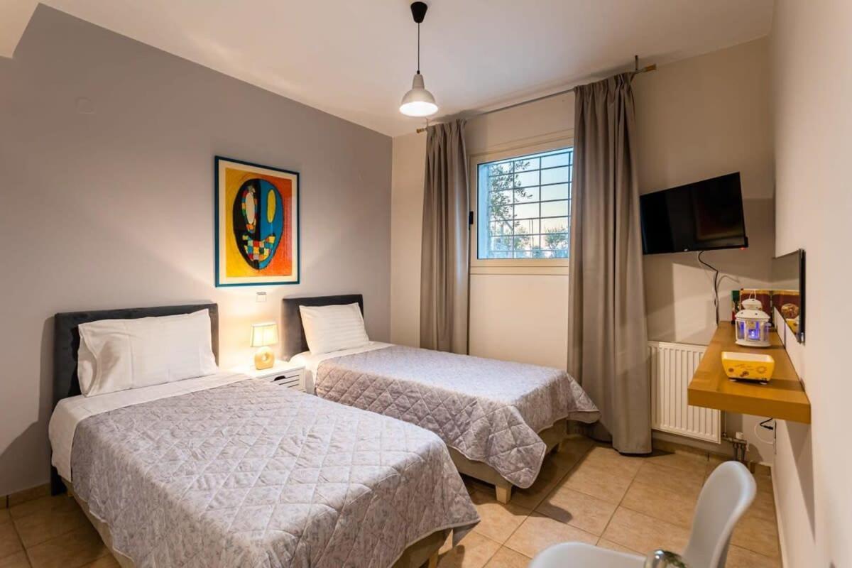 Kitries Summer Getaway - Eden Sandy Suite Kitriai ภายนอก รูปภาพ